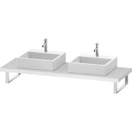 Duravit L-Cube Konsole Weiß Matt Dekor