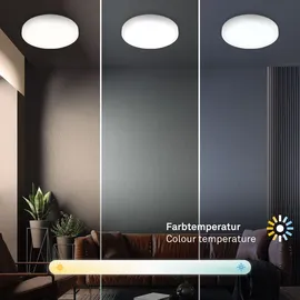Briloner LED-Panel 21W dimmbar Weiß