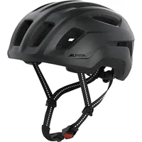 Alpina Paranus Urban Fahrradhelm (Größe 59-62CM, schwarz)