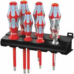 WERA   Werkzeug-Karton, 6tlg, 2xPH, 4xSchlitz