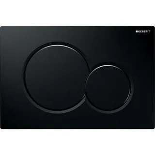 Geberit Sigma01 Betätigungsplatte schwarz