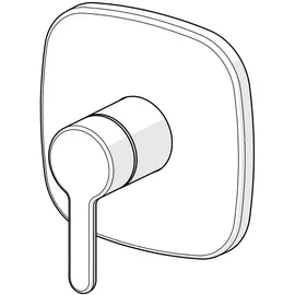 Hansa Designo Style Einhandmischer für 1 Verbraucher Chrom 81109593