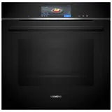 Siemens HS758G3B1 Einbau-Dampfbackofen 60 cm breit, 71 L, cookControl Pro, Sprachsteuerung, Kindersicherung, 22 Heizarten, Schwarz