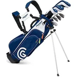 Cleveland Junior Golfschläger-Set, Graphitblau, 10–12 Jahre, Rechtshänder EISEN 9/8