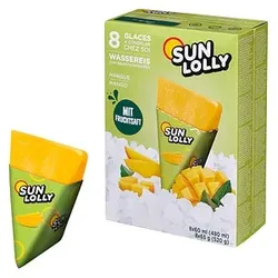 SUN LOLLY Wassereis Mango 8x 60,0  ml