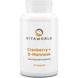 VITA-WORLD Cranberry + D-Mannose Kapseln 90 St.