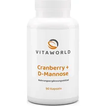 VITA-WORLD Cranberry + D-Mannose Kapseln 90 St.