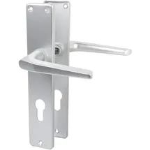 Lienbacher Langschildgarnitur Europa F1 Aluminium grau/silber