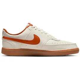 Nike Court Vision Low Herren Sail / Campfire Orange / Gum Medium Brown 42