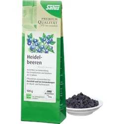 Heidelbeeren Arzneitee Myrtilli fructus Bio Salus 100 g