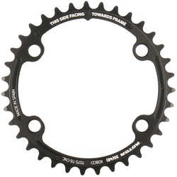 ROTOR Kettenblatt Round Rings 2-fach LK 110 mm | 4 Loch für Rotor ALD
