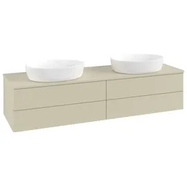 Villeroy & Boch Antao Waschtischunterschrank 1600x360x500mm K28110HJ mit Struktur FK/AP: HJ/0