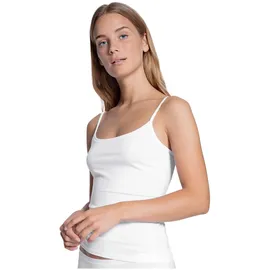 CALIDA Natural Comfort Spaghetti-Top Weiß L