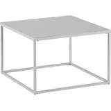 Wohnling Couchtisch 60 cm Metall Weiß