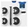 BRILLIANT TOOLS Teleskop-Innenfederspanner-Satz, 5-tlg