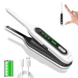 SUNMAY Voga Mini Glätteisen Kabellos für kurzes Haar, Bleistift Glätteisen für Pixie Cut, tragbarer 2 in 1 Haarglätter Kabellos und Lockenstab, Reiseglätter Mini akku glätteisen 5000-mAh-Akku