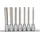 KS Tools 3/8" Bit-Stecknuss-Satz Innensechskant, lang, 7-tlg.