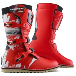 Gaerne Balance XTR wasserdichter Motocross Stiefel, rot, Größe 47 für Männer