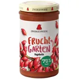 Zwergenwiese Fruchtgarten Hagebutte bio