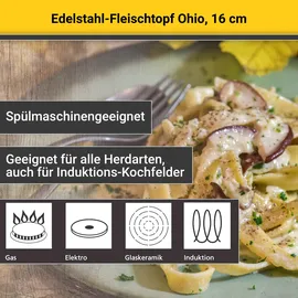 Krüger Ohio Fleischtopf 16 cm