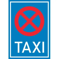 Schild Taxistand A3 (297x420mm)