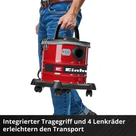 Einhell Aschesauger TC-AV 2032 DW 20 L 850 W Rot/Schwarz