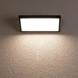 OEM Außenwandleuchte Kunststoff 12,3 cm spritzwassergeschützt schwarz