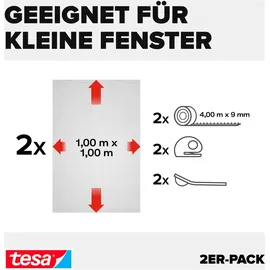 Tesa Insect Stop COMFORT 100 x 100 cm Anthrazit