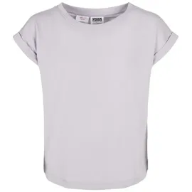 URBAN CLASSICS Girls Organic Extended Shoulder Tee softlilac 158/164