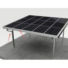 trendy home Doppelcarport 5,75 x 5,00 m silber inkl. Regenrinne
