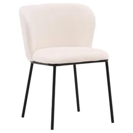 venture home Esszimmerstuhl Edina Polyester weiß 2er Set