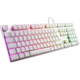 Sharkoon PureWriter RGB weiß, Kailh Choc Low PROFILE Red USB DE (4044951034222)