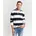 Reg Chambray Stripe Rugger weiß L