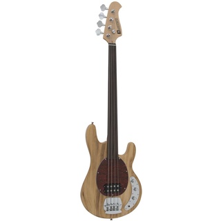 Dimavery MM-501 E-Bass, fretless, natur