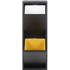 Spinder Design Gigi 2 Abfalltrenner Pulverbeschichteter Stahl