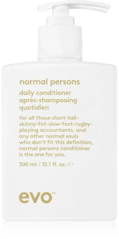 EVO Style Normal Persons feuchtigkeitsspendender Conditioner für normales bis fettiges Haar 300 ml