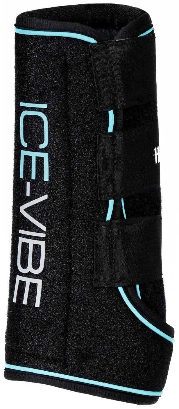 HORSEWARE Gamaschen Ice-Vibe-Boots, für Vorder- und Hinterbeine black/aqua X-WB
