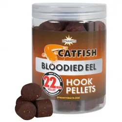 Dynamite Bloodied Eel Hook Pellets (Pellets) Pellets 30 mm, Braun