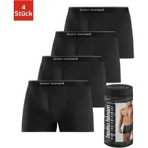 Bruno Banani Boxershorts schwarz S 4er Pack