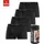Bruno Banani Boxershorts schwarz S 4er Pack