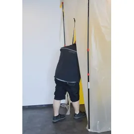 Scorprotect® Selbstklebende Reißverschlüsse schwarz 2er Set - Schwarz