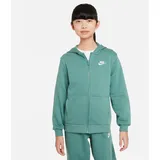 Nike Kinder Sweatjacke Club Fleece FD3017-361 128-137 - Bicoastal/White - 128-137