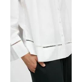 MOSHI MOSHI MIND Blusentop MOSHI MOSHI MIND "moshi moshi mind Shirt july", Damen, Gr. L, weiß, Obermaterial: 100% Baumwolle, Blusen Blusentop