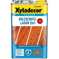 Xyladecor Holzschutz-Lasur 2 in 1 4 l grau