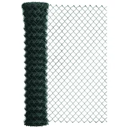 Gust. Alberts GmbH & Co. KG Viereckgeflecht (Maschendrahtzaun) grün RAL 6005, 25 m x 800 mm
