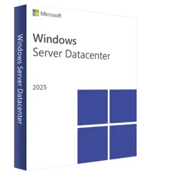 Microsoft Windows Server 2025 Datacenter Retail Deutsch 64Bit 2PC
