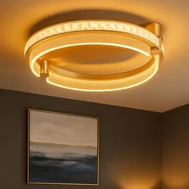 GLOBO Deckenleuchte 1 x LED dimmbar gold