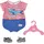 Zapf Creation Baby Born Bath Pyjamas Blau (834268)