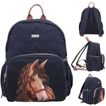 Depesche Miss Melody DEPESCHE 13191 Miss Melody Rucksack mit Herzsteppung GLITTER HORSE