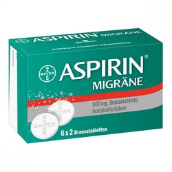Aspirin Migräne Brausetabletten